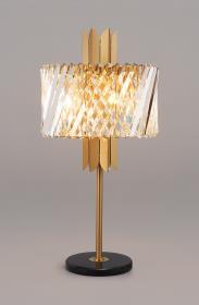 Lola Brass Crystal Table Lamps Diyas Designer Table Lamps